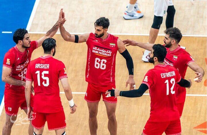 پوستر فدراسیون والیبال به بهانه بازی ایران و ژاپن + عکس