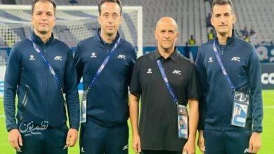 قضاوت تیم داوری ایران در لیگ نخبگان آسیا