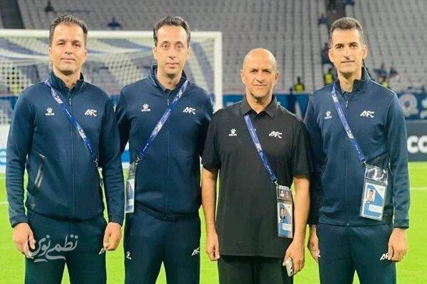 قضاوت تیم داوری ایران در لیگ نخبگان آسیا
