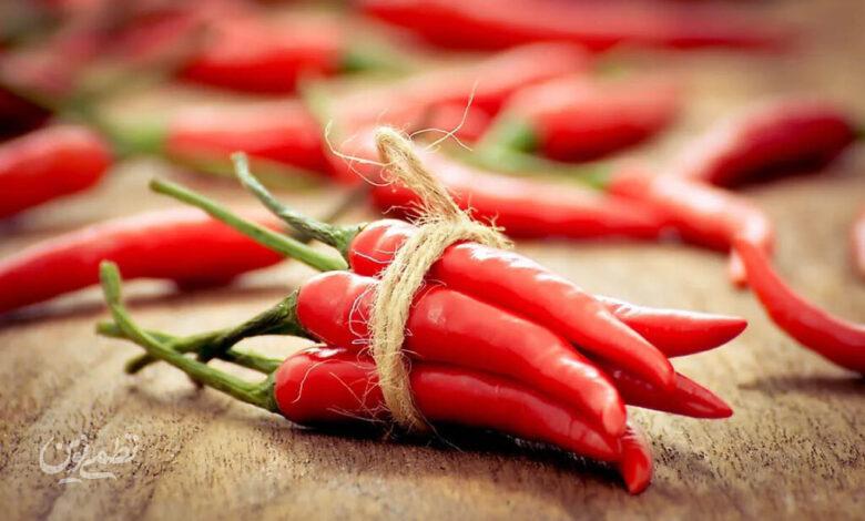 Chili red pepper - فلفل قرمز - چیلی