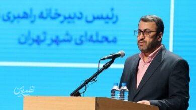 محمدعلی حیدری رئیس دبیرخانه راهبری مشارکت‌های محله‌ای شهر تهران