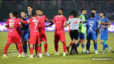 تصاویر دربی 106 تهران| پرسپولیس صفر- استقلال صفر
