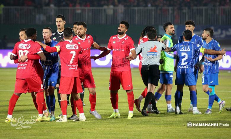 تصاویر دربی 106 تهران| پرسپولیس صفر- استقلال صفر