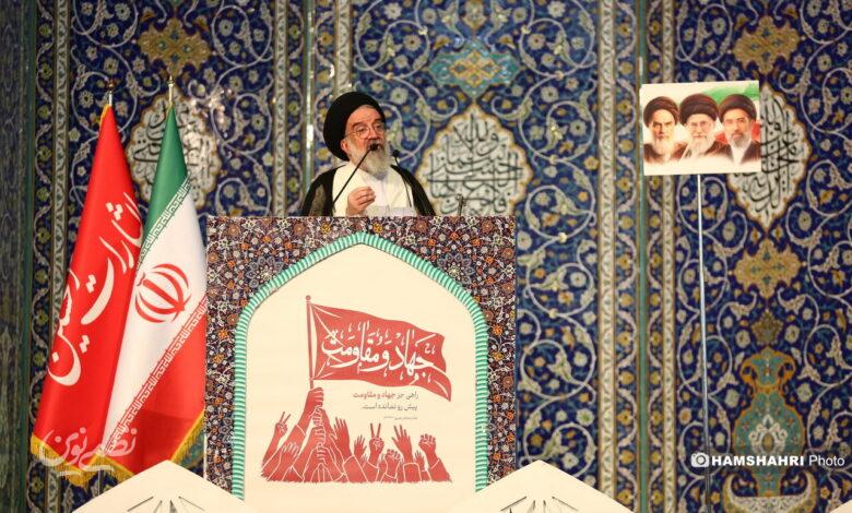 نماز جمعه به امامت حجتالاسلام سید احمد خاتمی