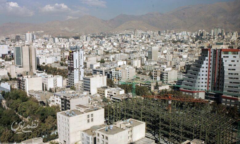 نمای تهران