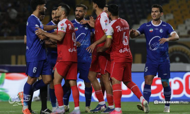 پرسپولیس ۱ - ۱ استقلال/ دربی ۱۰۷ گل داشت برنده نداشت