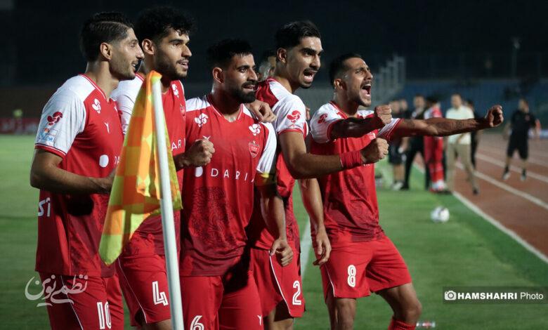 برد شیرین پرسپولیس 2 - ذوبآهن صفر