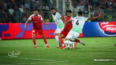 برد شیرین پرسپولیس 2 - ذوب‌آهن صفر
