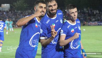 تصاویر بازی استقلال 1-0 پیکان
