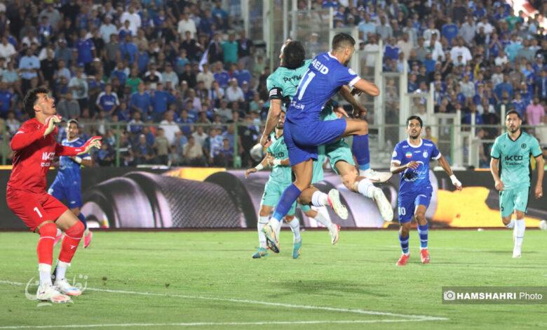 تصاویر بازی استقلال 1-0 پیکان