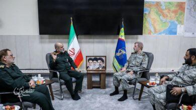 نشست مشترک فرماندهان ارتش و سپاه وحیدی و حاتمی
