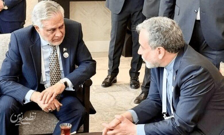 وزرای خارجه پاکستان و ایران