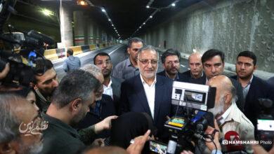 افتتاح مسیر شمال به غرب بزرگراه یادگار