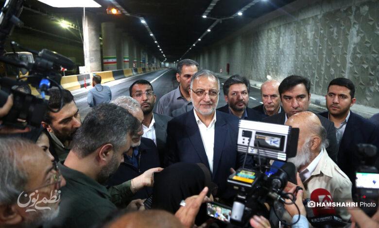 افتتاح مسیر شمال به غرب بزرگراه یادگار