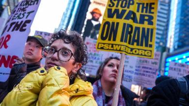 american people against iran war