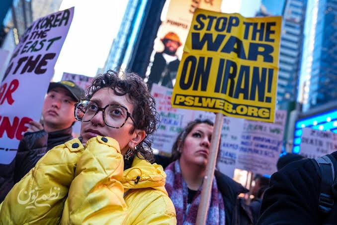 american people against iran war