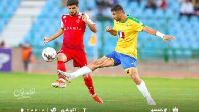 فیلم گل اول صنعت نفت به پرسپولیس توسط محمدحسین باصری + لینک دانلود