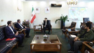 دیدار مدیرعامل پرسپولیس و رئیس شورای عالی استان‌ها با وزیر ورزش و جوانان