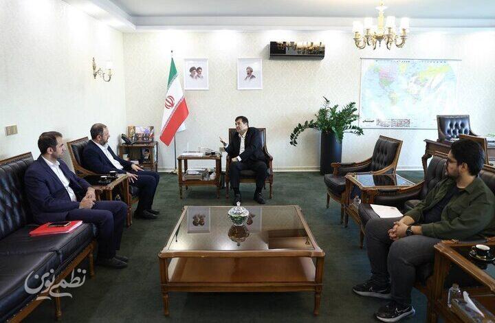 دیدار مدیرعامل پرسپولیس و رئیس شورای عالی استان‌ها با وزیر ورزش و جوانان
