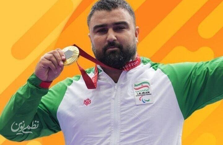 خسروی با رکوردشکنی طلایی شد