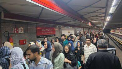 حال و هوای مترو تهران. اجتماع امت احمد. خدمات رسانی مترو