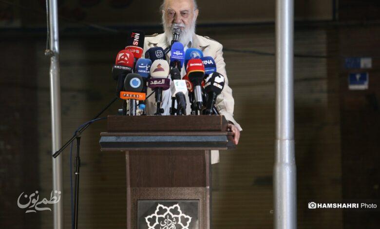 آیین رونمایی از سردیس شهید محمدسعید ایزدی