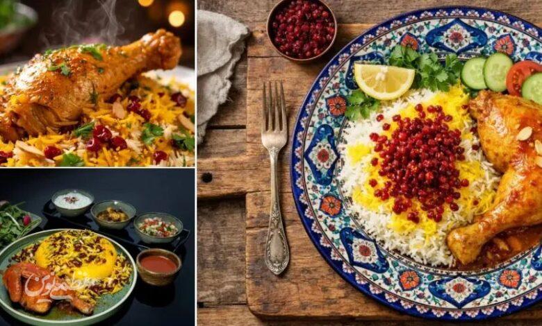 طرز تهیه زرشک پلو با مرغ مجلسی
